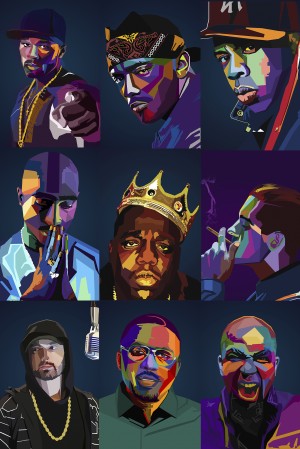 Rapper Collage